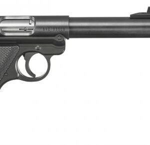Buy Ruger, Mark IV, Semi-Automatic, 22LR, 5.5" Threaded Barrel, 10+1 Round, Black Finish