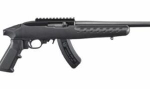 Buy Ruger, 22 Charger, Rimfire Pistol, 22 LR, 10" Barrel, Matte Black Finish, A2-Style Grip, Black Polymer Stock, Picatinny Rail Installed, 15Rd